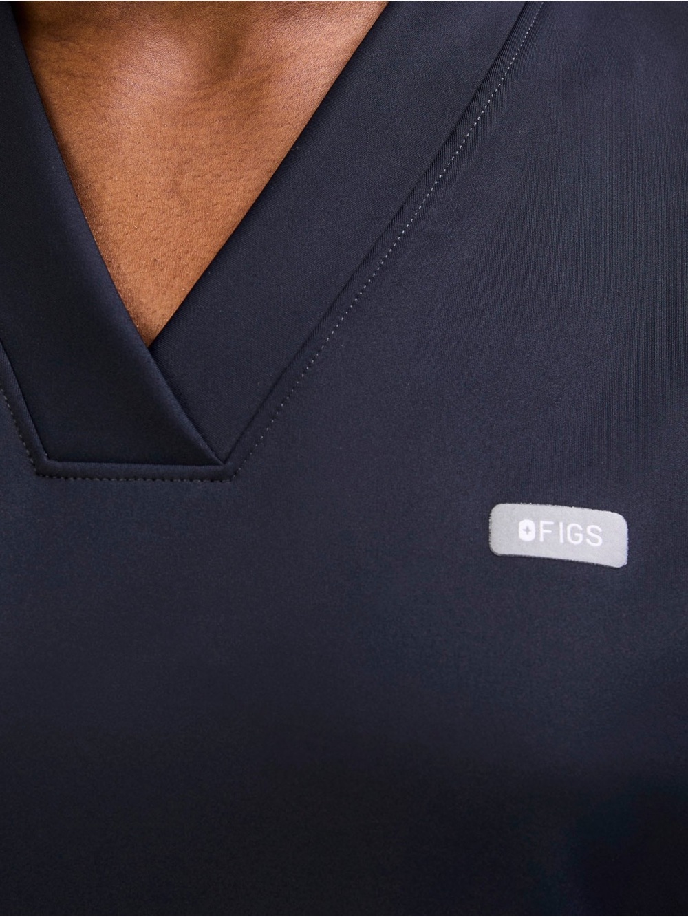 Figs Mira Banded Scrub Top XS NWOT - Picture 7 of 12